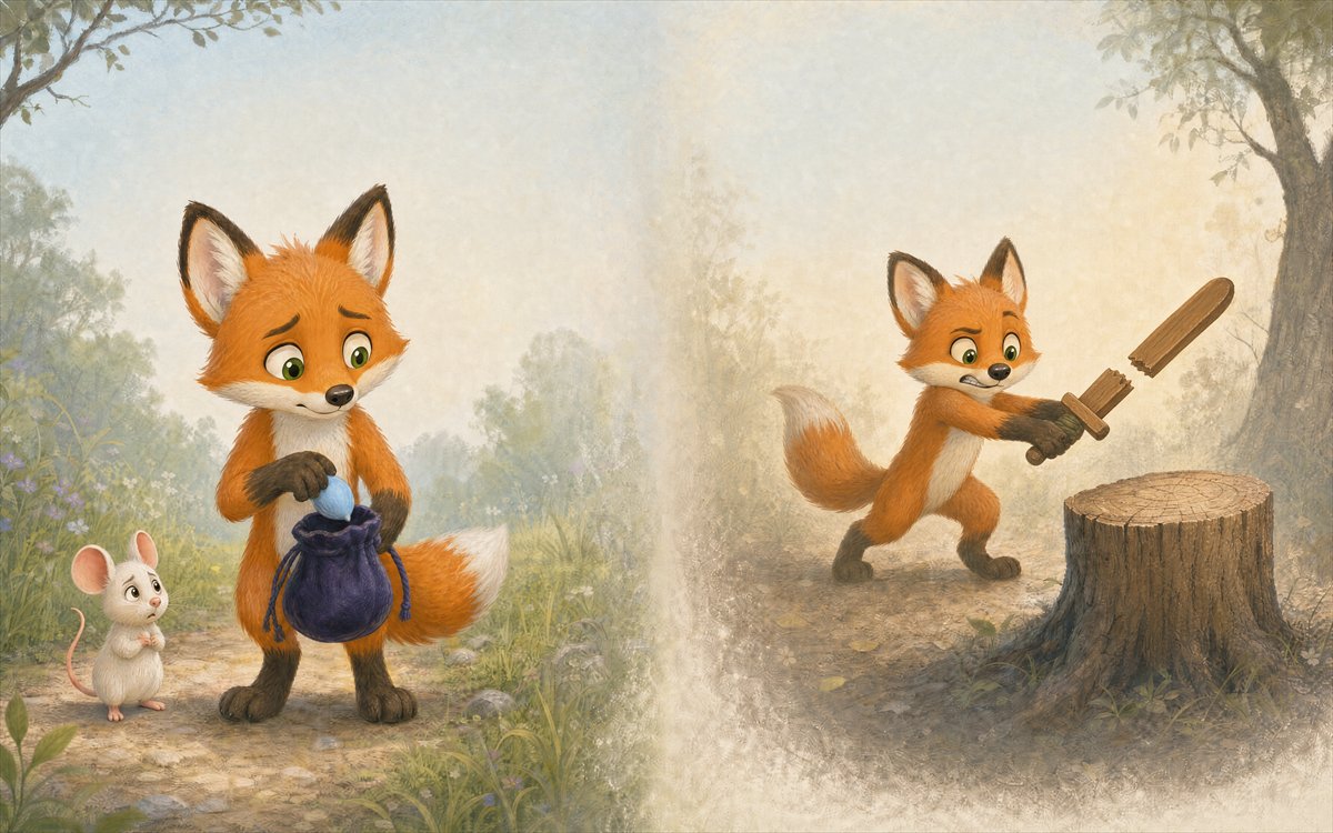 Illustrated scene from Trustworthiness